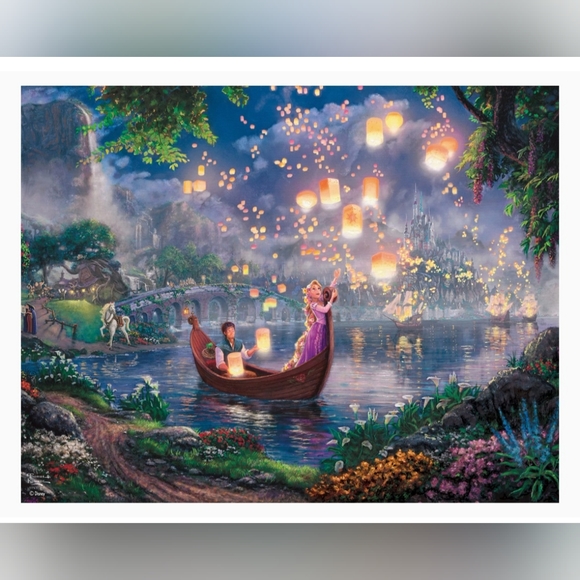 Disney Dreams Collection 4 Puzzles • 500 pieces each • 1 Box • Thomas Kinkade - Picture 4 of 9